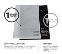 Set univerzalnih filtera za usisavače