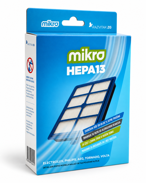 HEPA filter IZ-FHE2 za Electrolux / Philips / AEG – zamjena za EFH12W, EFS1WCC, EFH13WK, FC8038/01