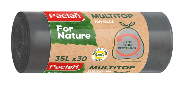 Vreće za smeće Paclan For Nature 35L / 30 kom