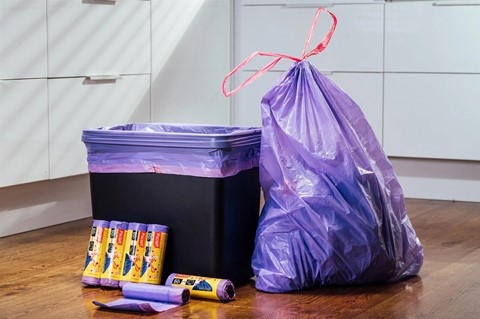 Mirisne vreće za smeće Paclan 60L / 10 kom sa vezicom