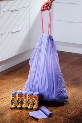 Mirisne vreće za smeće Paclan 60L / 10 kom sa vezicom