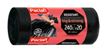 Vreće za smeće Paclan Resistant Big&Strong 240 l, 20 kom