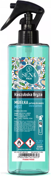 SENA FOLK premium parfem za interijere u obliku mirisne maglice 250ml KASZUBSKA BRYZA