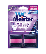 Kocke za vodokotlić WC Meister Aktiv kraft Lavanda 2 x 50g