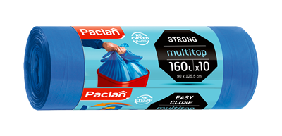 Vreće za smeće Paclan Multitop Strong 160L / 10 kom