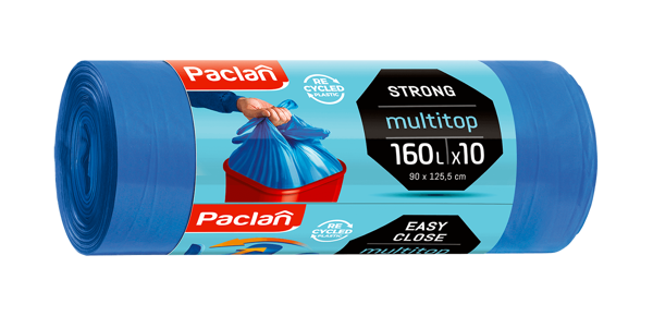 Vreće za smeće Paclan Multitop Strong 160L / 10 kom