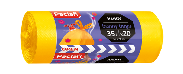 Vreće za smeće Paclan Bunny Bags 35L mirisne / 20kom
