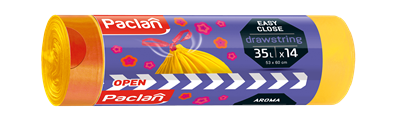Vreće za smeće Paclan 35L mirisne s vezicom/ 14 kom