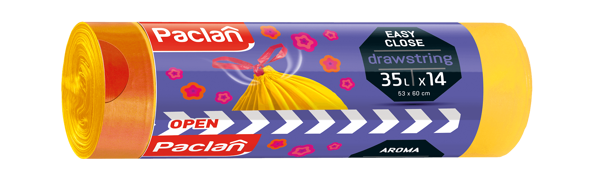 Vreće za smeće Paclan 35L mirisne s vezicom/ 14 kom