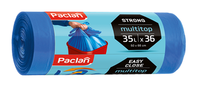 Vreće za smeće Paclan Multitop Strong 35L / 36 kom