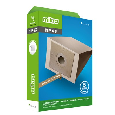 Papirnate vrećice TIP 63