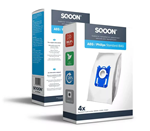 Sintetičke vrećice kompatibilne s Electrolux / Philips / AEG S-Bag, GR201S, E200S, FC8021