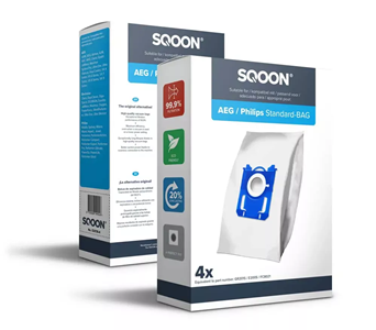 Sintetičke vrećice kompatibilne s Electrolux / Philips / AEG S-Bag, GR201S, E200S, FC8021