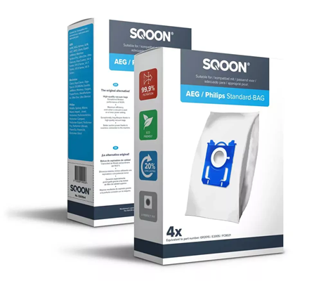 Sintetičke vrećice kompatibilne s Electrolux / Philips / AEG S-Bag, GR201S, E200S, FC8021
