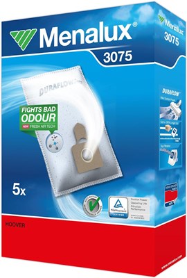 Vrećice Menalux 3075 kompatibilne s HOOVER H68, DV1125, DV1607, DIVA