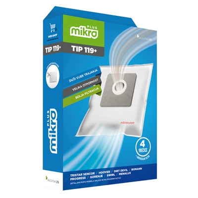 Sintetičke vrećice TIP 119+