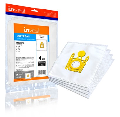 Sintetičke vrećice za Kärcher 6.904-329.0, VC 6100, VC 6200, VC 6300, VC 6