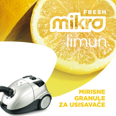 Mirisne granule za usisavače Limun