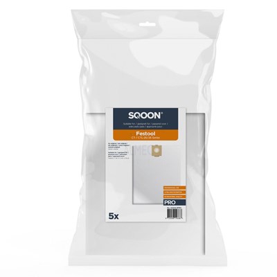 Sintetičke vrećice za Festool Festool CTL-26/36 HF,  CT 48, 5 kom