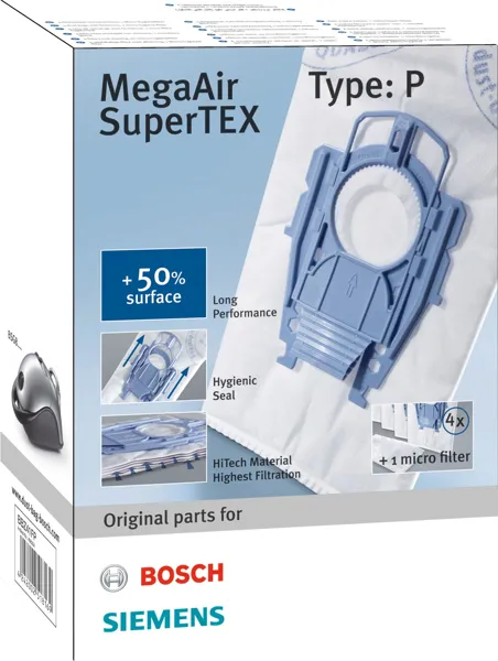 Vrećice Bosch / Siemens Type: P, BBZ41FP, 00468264