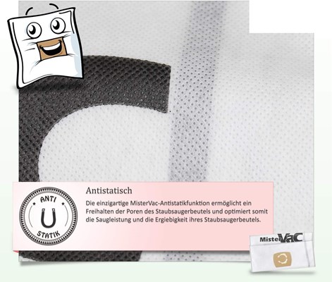 Vrećice za usisavače kompatibilne s ZA ELECTROLUX / NILFISK UZ920, UZ930, GD930, DP9000.. 5/1