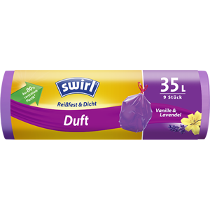 Mirisne vreće za smeće Swirl Vanille&Lavendel 35 L / 9 kom
