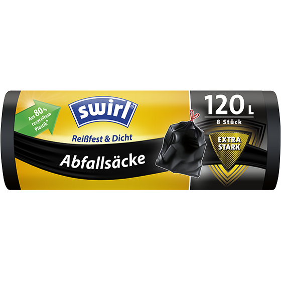 Vreće za smeće Swirl 120 L s vrpcom / 8 kom