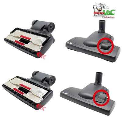 MisterVac kombinirana podna četka ZU-341, Ø 35 i 32 mm