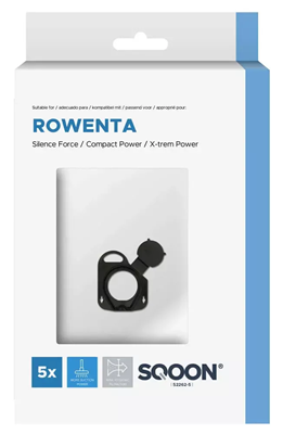 Sintetičke vrećice za Rowenta HYGIENE+, ZR200540, Silence Force / X-Trem