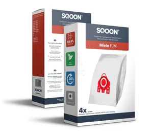 Sqoon vrećice kompatibilne s Miele FJM HyClean 3D Efficiency, Hoover vrećicama