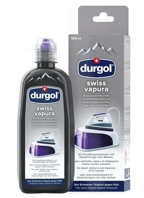 Sredstvo za uklanjanje kamenca / dekalcifikator za parne postaje i parne čistače Durgol Swiss Vapura 1x500ml.