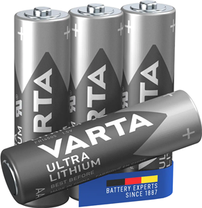 Baterije Varta AA Ultra Lithium Blister, 4 kom