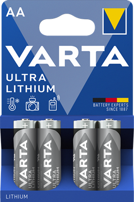 Baterije Varta AA Ultra Lithium Blister, 4 kom