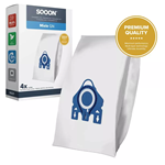 Sqoon vrećice kompatibilne s Miele GN HyClean 3D Efficiency, Hoover vrećicama