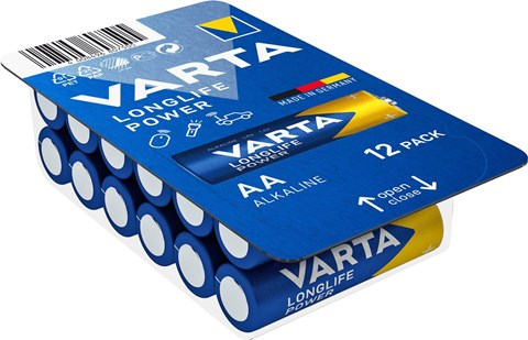 Baterije Varta Longlife Power AA / Big Box 12