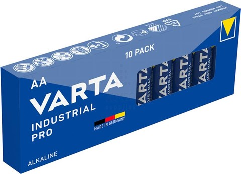 Baterije Varta Industrial PRO AA, 10 kom
