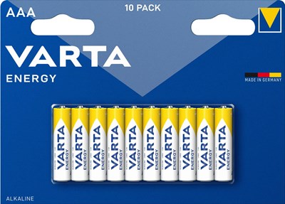 Baterije Varta Alkaline AAA blister, 10 kom