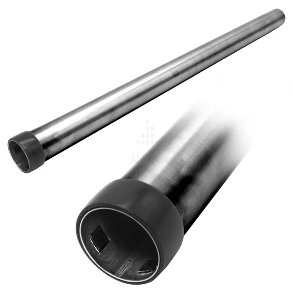 Kromirana metalna usisna cijev S0422 Ø35mm, plastični prsten