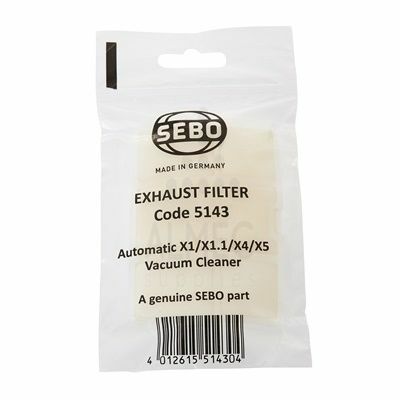 Ispušni filter Sebo 5143, X1, X2, X3, X4, X5, XP1, XP2, XP3