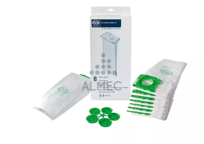 Vrećice za usisavače SEBO 6629ER / Airbelt K1 / Airbelt K3,  8 kom