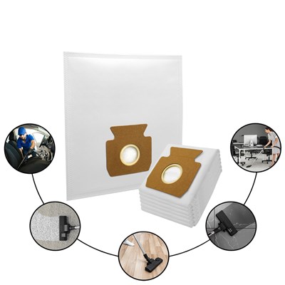 Sintetičke vrećice kompatibilne s Miele Typ B, S125, S126, Exquisit HE, Meteor 100...