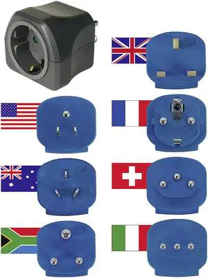 Putni set adaptera Travel Plugs