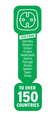 Putni set adaptera Travel Plugs