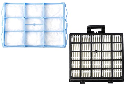 Set filtera kompatibilan s Bosch BBZ153HF, 00618907 / Siemens VZ153HFB , VZ01MSF