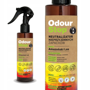 OdourStop Spray neutralizator i osvježivač zraka – Amazonska šuma, 200 ml