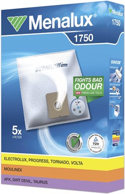 Vrećice za usisavače Menalux 1750, 5 kom