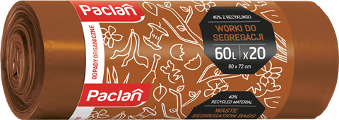 Vreće za razvrstavanje otpada - Organski otpad / 60x72 cm / 60l, 20 kom