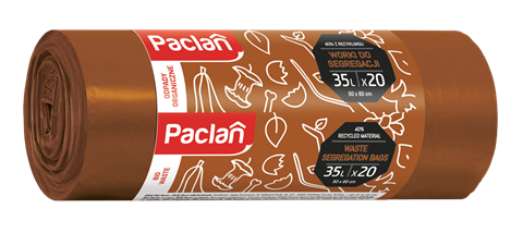 Vreće za razvrstavanje otpada - Organski otpad / 50x60 cm / 35l, 20 kom