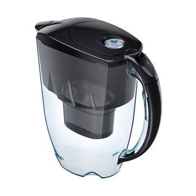 Vrč za filtriranje vode Aquaphor Jasper 2.8L, crni