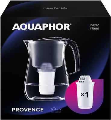 Vrč za filtriranje vode Aquaphor Provance 4.2L, crni